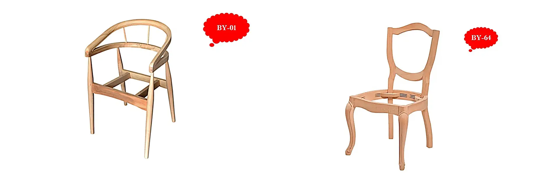 AHŞAP SANDALYE İSKELET MODELLERİ