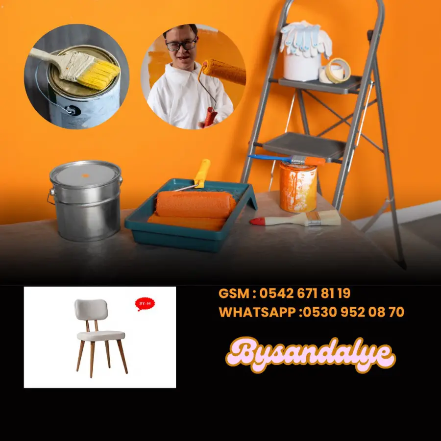 Ham Ahşap Sandalye Vernikleme, Cilalama, Boyamada İpuçları